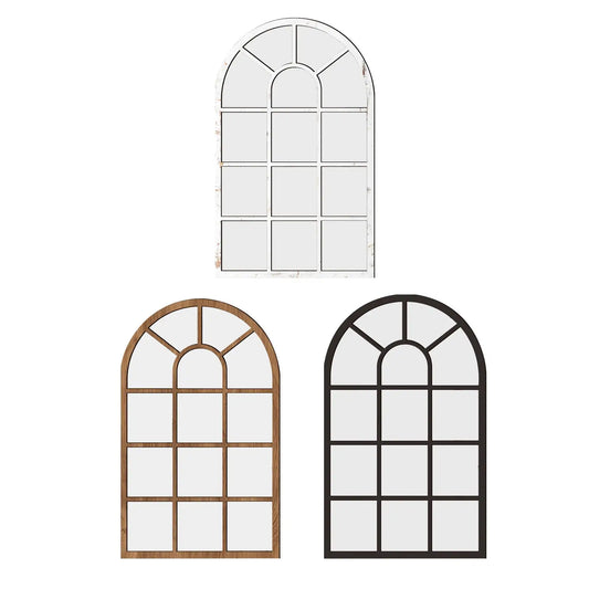 Arched Window Wall Mirror