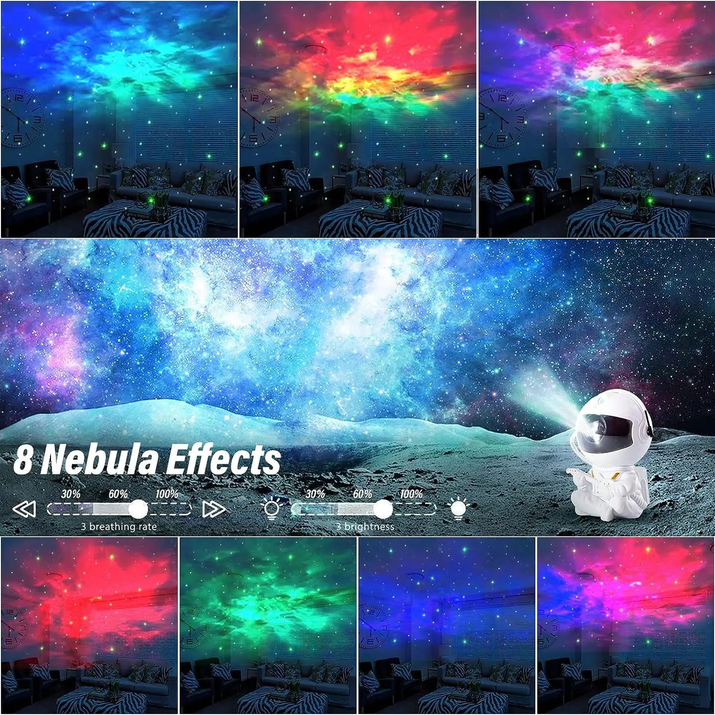 Galaxy Star Projector LED Night Light