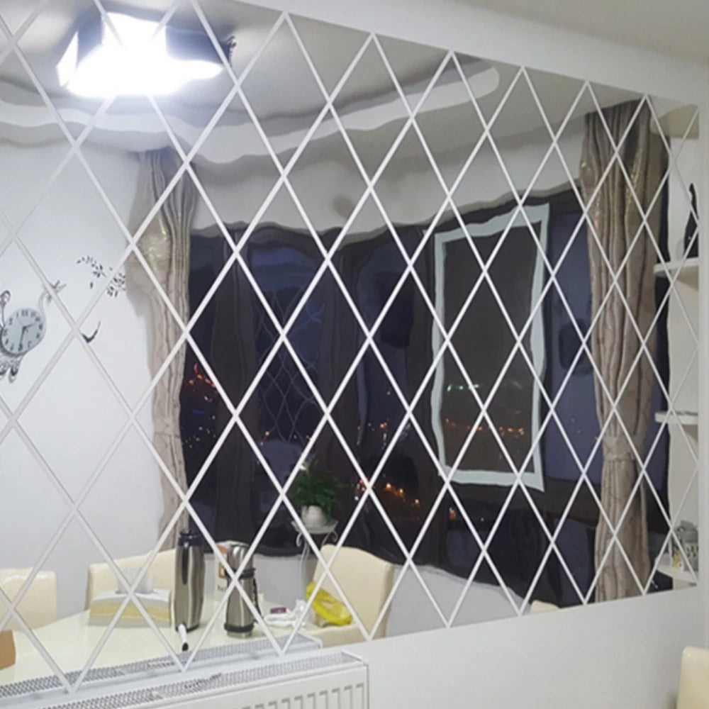 Self-Adhesive Acrylic Mirror Wall Stickers